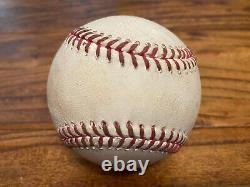 Jeremy Pena Astros Game Used DOUBLE Baseball 8/20/2023 vs Mariners Hit #239