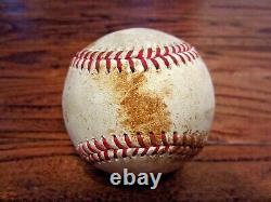 Jeremy Pena Astros Game Used SINGLE Baseball 5/21/2022 Hit #35 60th Logo ROOKIE