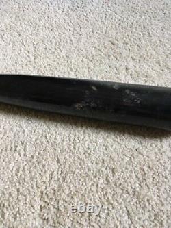 Jimmy Rollins GAME USED signed autograph cracked Axe baseball bat Phillies COA