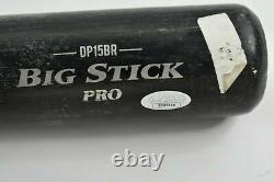 Joey Bart Signed Game-Used Cracked Rawlings Big Stick Baseball Bat JSA COA