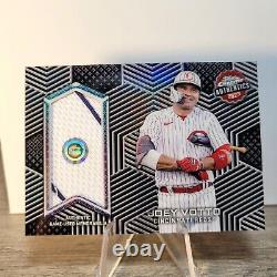 Joey Votto 2023 Topps Chrome Authentics Relic Field of Dreams Game Used Jersey