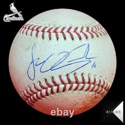 Jose Quintana Autographed Ball Game Used 8/4/22'1st Cardinals Start!' MLB COA