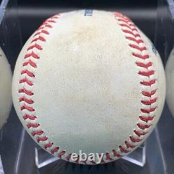 Juan Soto Hit By Pitch Career Hbp #7 Mlb Game Used Baseball Nats 4/19/22 Rare