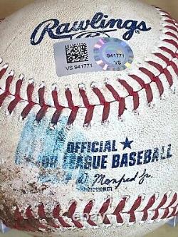 Julio Urias Game-used Pitched Out Baseball 2021 Nlds Game 2 Win Dodgers Giants