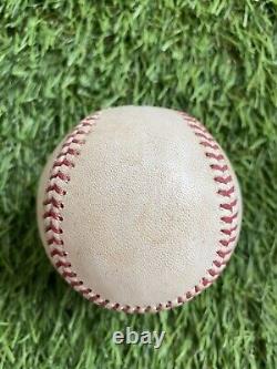 Justin Verlander Houston Astros Game Used Strikeout Baseball 2019 MLB Auth