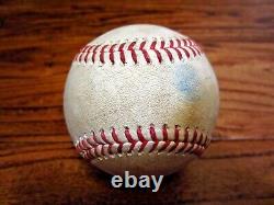 Kutter Crawford Red Sox Game Used STRIKE OUT Baseball 8/2/2022 Astros Logo K #57