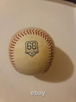 Kyle Bradish Orioles Game Used Baseball 8/26/2022 Astros Logo Christian Vazquez