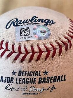 Kyle Schwarber Career Hit #17 Game-used Mlb Baseball Rookie 7/22/15 Phillies Cub