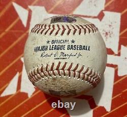 Kyle Tucker Game Used Baseball-HIT SINGLE (Career #205) Houston v Seattle 9/7/21