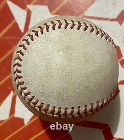 Kyle Tucker Game Used Baseball-HIT SINGLE (Career #205) Houston v Seattle 9/7/21