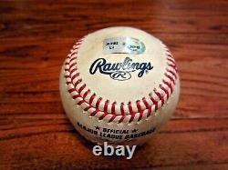 Lance Berkman Astros Game Used Baseball 6/13/2009 300th Home Run Game MLB Auth