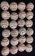 Lot Of 24 Official Rawlings Game Used Major League Baseballs Mlb Real Leather