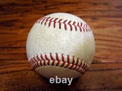 Luis Garcia Astros Game Used Baseball 8/1/2022 SPACE CITY Logo Pitched TWO OUTS