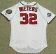 Matt Wieters Size 48 #32 2018 Nationals Game Used Jersey Home White Mlb Holo