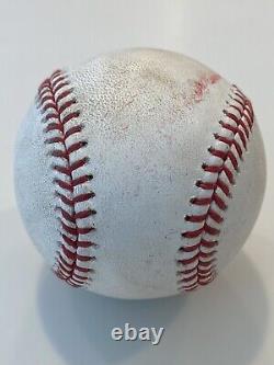 MLB Authenticated Shogo Akiyama vs. Spencer Turnbull Game-Used Baseball