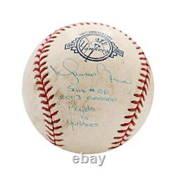 Mariano Rivera Autographed & Inscribed Game Used Baseball from 8/19/03 (JSA)