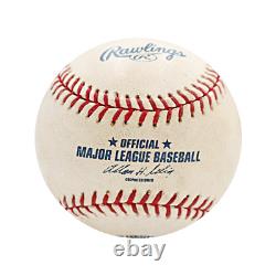 Mariano Rivera Autographed & Inscribed Game Used Baseball from 8/19/03 (JSA)