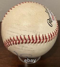 Mark McGwire 1998 Game Used Signed Baseball PSA HR Record Hit By McGwire