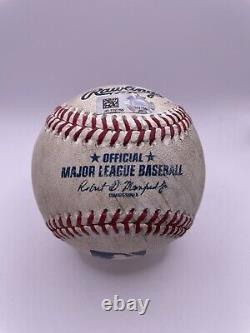 Matt Joyce Game Used Hit Double Major League Baseball MLB Authenticated