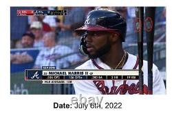 Michael Harris II Atlanta Braves Game Used Bat Career HR 5 MLB Auth PSA GU 9.5