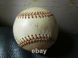 Mickey Lolich signed Game Used Baseball Beckett Certified 3