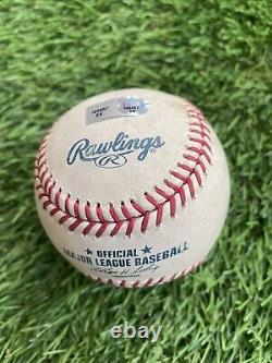 Miguel Cabrera Detroit Tigers Game Used Baseball Career HR # 295 Triple Crown