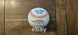 Miguel Cabrera Game Used Baseball Lineout To Centerfield, MLB Authenticated