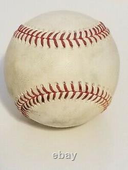 Mike Trout & Justin Upton Rawlings Official MLB Game Used Baseball MLB