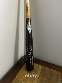 Mike Trout Signed 2019 MVP Season Game Used Bat Inscribed 19 G/U and MVP