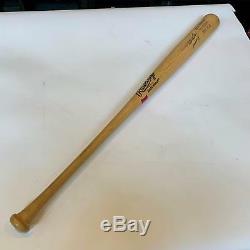 Mo Vaughn MVP 1995 Signed Game Used Rawlings Big Stick Baseball Bat JSA COA