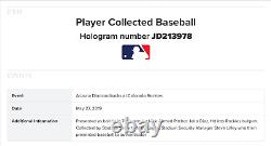 NICK AHMED of ARIZONA DIAMONDBACKS 2019 Home Run MLB Game-Used Baseball GIANTS