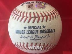 NICK AHMED of ARIZONA DIAMONDBACKS 2019 Home Run MLB Game-Used Baseball GIANTS