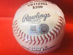NICK AHMED of ARIZONA DIAMONDBACKS 2019 Home Run MLB Game-Used Baseball @ REDS