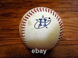 Nathan Eovaldi Red Sox Game Used STRIKE OUT Baseball 8/1/2022 Astros SPACE CITY