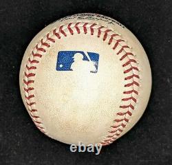 Nick SENZEL REDS HIT DOUBLE GameUsed Baseball ROOKIE