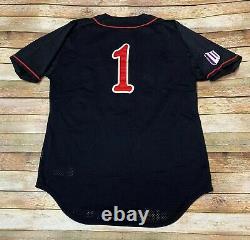 Nike SAN DIEGO STATE Aztecs TEAM ISSUE #1 Game Jersey NCAA Baseball Sz 38 SM MED
