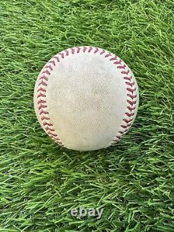 Nolan Arenado Colorado Rockies Game Used Baseball MLB Auth 575th Career Hit
