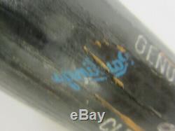 Omar Vizquel Cleveland Indians game used cracked baseball bat model C243 rare