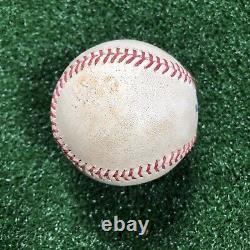 RARE Roy Halladay AT-BAT Phillies Game Used Baseball 4/11/2010 CG Win #150 HOF