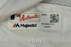 RIOS size 48 #43 2019 LOS ANGELES DODGERS game used jersey issued MLB HOLO
