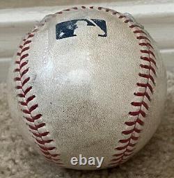 RONALD ACUNA JR HBP Hit by Pitch Minor Braves vs. Reds 2022 Game Used Baseball