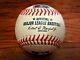 Ralph Garza Astros Game Used Two Strikeout Baseball 6/20/2021 K #5 & 6 Moncada