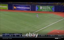 Randy Arozarena Game Used Baseball Single Career Hit #44 Blue Jays Rays 4/23/21
