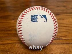 Rhys Hoskins Phillies Game Used Batting Practice HOME RUN Baseball 5/19/2021 MLB