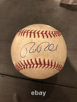 Rick Porcello Game Used And Signed Baseball. Redsox Tigers Cy young winner