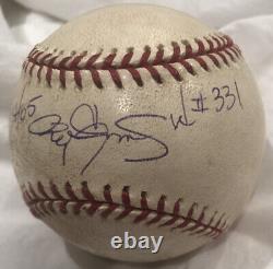 Roger Clemens Win #331 5/14/2005 Game Used Signed baseball MLB Auth Astros