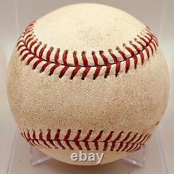 Ronald Acuna Ground Out Mlb Game Used Baseball 5/4/2021 Braves Win #13 Ynoa Slam