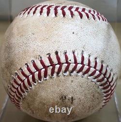 SEAN MANAEA PITCHED GAME-USED BASEBALL from MLB DEBUT 4/29/2016 SAN DIEGO PADRES