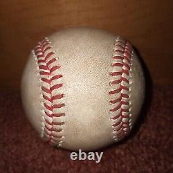SPENCER STRIDER MLB Opening Day Series Game Used Baseball (Wild Pitch) 4/1/23