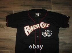 Sacramento River Cats Minor League Baseball Game Used Jersey Sewn Rawlings XL